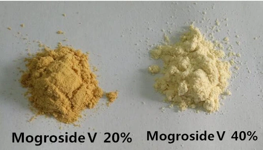 Natural Sweetener Luo Han Guo 60% Mogrosides 25% Mogroside V Monk Fruit Extract Powder